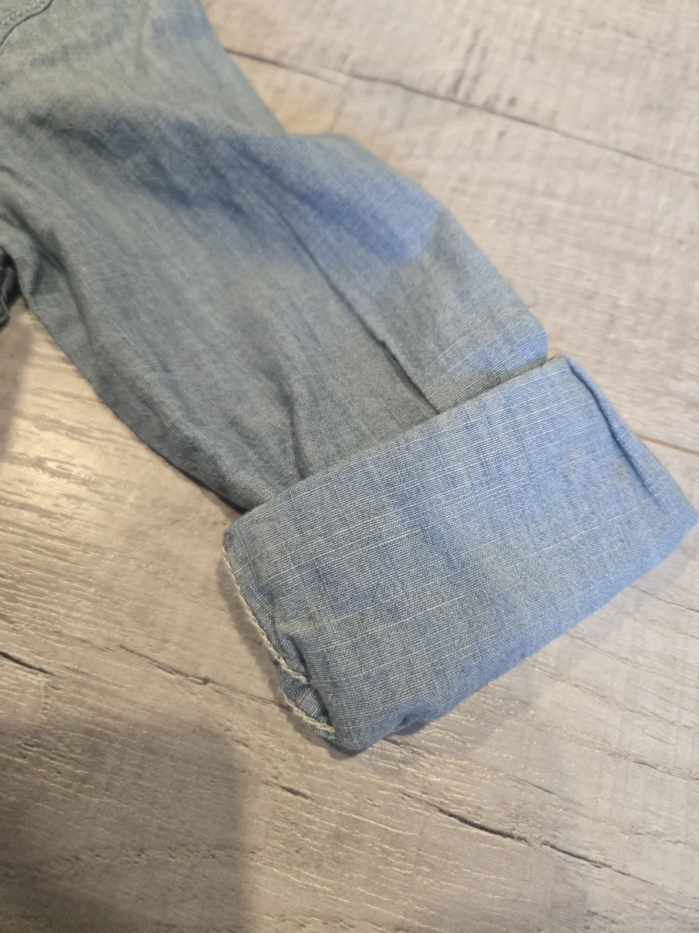 OshKosh B'gosh Light Blue Denim Button-Down Shirt